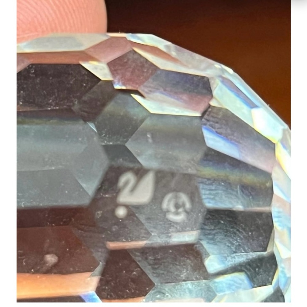 Swarovski Rare Find from before 2000 Pristine condition  clear No Box No papers! - Picture 4 of 4